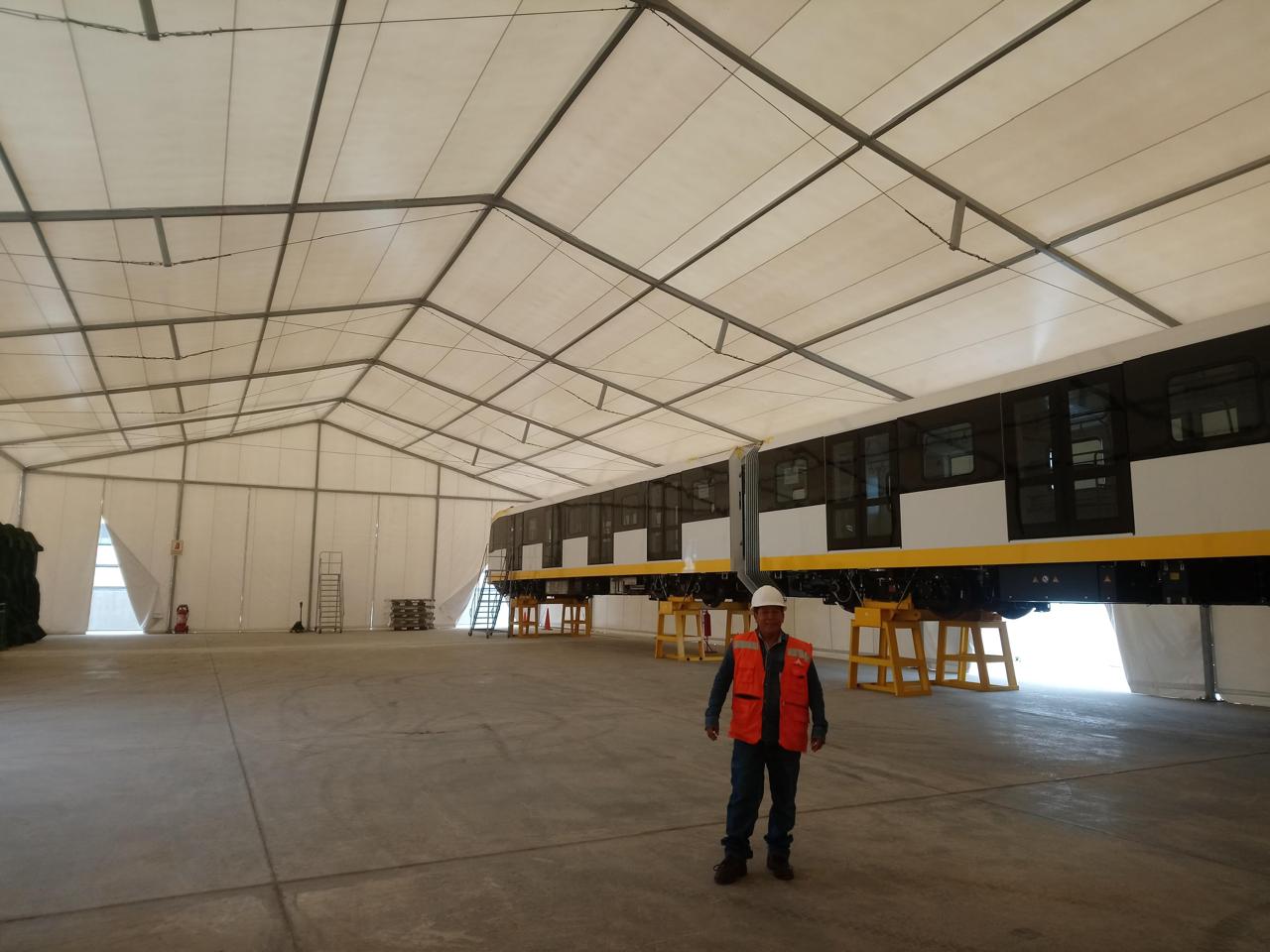 Toldo y cobertura de membrana